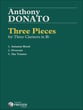 THREE PIECES CLARINET TRIO cover